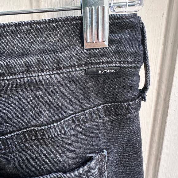 Mother The Rascal Ankle Snippet Jeans in Night Hawk - Picture 8 of 11